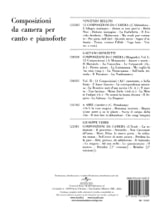 Composizioni Da Camera - VERDI - Partition - Mélodies